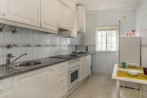 Virtuvė arba virtuvėlė apgyvendinimo įstaigoje FLH Muralhas da Vila Apartment