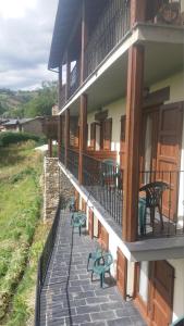 A balcony or terrace at Hotel Cal Martri