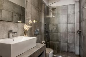 Koupelna v ubytování Asteri Apartments und Studios