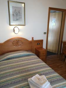Postel nebo postele na pokoji v ubytování Albergo Meuble Tarandan