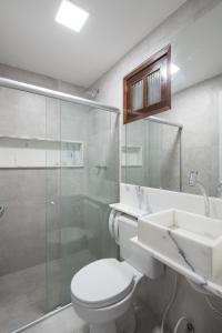 Et badeværelse på Pousada Quatro Estações