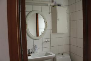 Koupelna v ubytování Fosstún Guesthouse + 9 fotografií