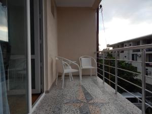 Un balcón o terraza en Luka & Eka