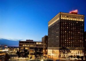Nespecifikovaný výhled na destinaci Tulsa nebo výhled na město při pohledu z hotelu
