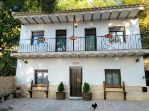 Balkón alebo terasa v ubytovaní Casa Rivera Río Jucar