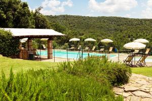 Bazén v ubytování Agriturismo & Cantina Tenuta Casteani nebo v jeho okolí