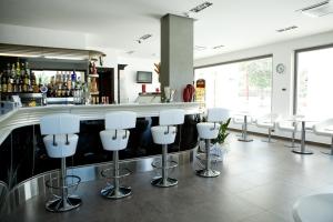 Lounge nebo bar v ubytování Hotel Napoleon