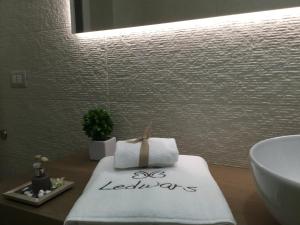 A bathroom at Ledwars
