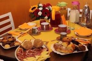Opțiuni de mic dejun disponibile oaspeților de la Zirafi Affittacamere