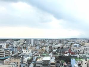 Vista general de Numazu o vista desde el hotel