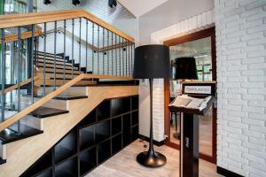 Telewizja i/lub zestaw kina domowego w obiekcie Hotel Wojciech