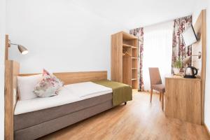 Voodi või voodid majutusasutuse Hotel Andres toas