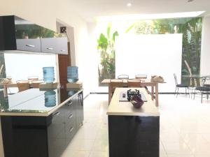 Dapur atau dapur kecil di Vila Batu Bale-Bale