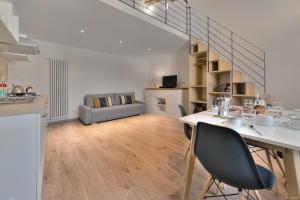 Kuchyňa alebo kuchynka v ubytovaní Sarpi Loft Florence