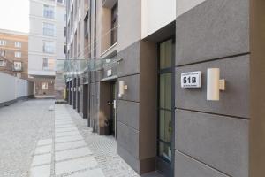 Budova, v ktorej sa apartmán nachádza