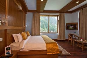 Кровать или кровати в номере Kalista Resort