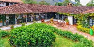 Κήπος έξω από το Casa San Nicolas