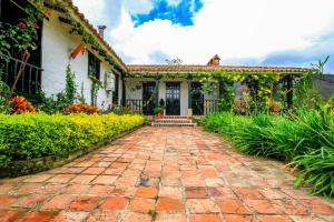 Κήπος έξω από το Casa San Nicolas