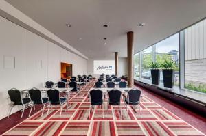 Poslovni prostori in/oz. konferenčna soba v nastanitvi Radisson Blu Hotel Leipzig