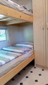 Postel nebo postele na pokoji v ubytování Samson mobile house