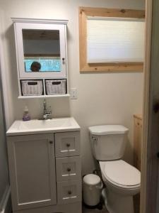 Vonios kambarys apgyvendinimo įstaigoje Country Living
