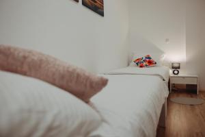 Postel nebo postele na pokoji v ubytování Apartman Vejama