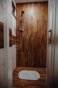 Koupelna v ubytování Apartman Vejama
