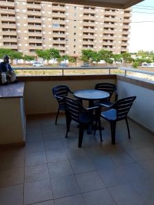 Balkón nebo terasa v ubytování Apartamentos Jardines del Mar II