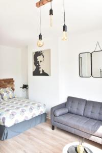 Posezení v ubytování Au Studio 36 Arras avec parking privé