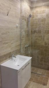 Koupelna v ubytování Apartmani Katarina
