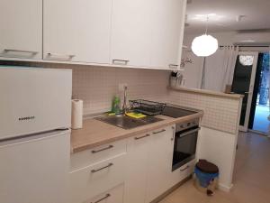 Kuchyň nebo kuchyňský kout v ubytování Apartment Vesna