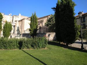 Vonkajšia záhrada v ubytovaní Cielo de Salamanca