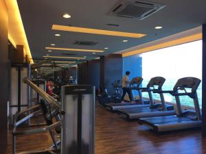 Fitness center at/o fitness facilities sa Eye of London @ Central Malacca