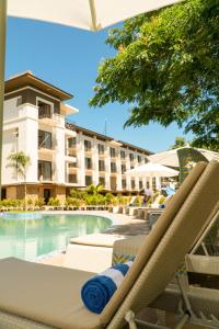 Poolen vid eller i närheten av Bacau Bay Resort Coron