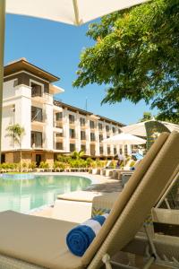 Bazén v ubytování Bacau Bay Resort Coron nebo v jeho okolí