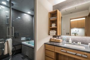 Koupelna v ubytování Tomoya Residence Hotel Kyoto + 37 fotografií