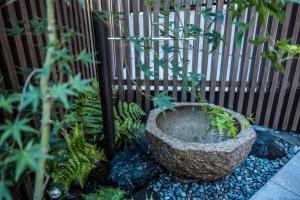 Zahrada ubytování Tomoya Residence Hotel Kyoto