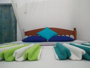 Letto o letti in una camera di Viraj's Garden