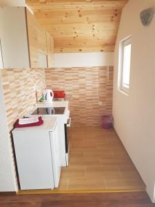 Köök või kööginurk majutusasutuses Apartmani Prisoje