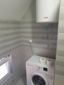 Vannituba majutusasutuses Apartmani Prisoje