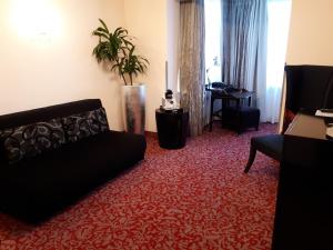 Posezení v ubytování Top Hotel Krämer
