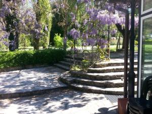 Zahrada ubytování Albergo-Ristorante"Parco alle Noci"tra la Cascata delle Marmore,Labro e valle Santa di S Francesco