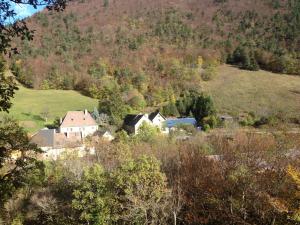 a group of houses on the side of a hill at Au Fil des Saisons in Les Cotes de Corps