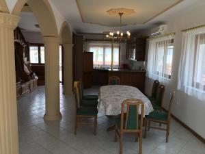 Posezení v ubytování Csók Apartmanház