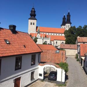 Budova, kde se aparthotel nachází