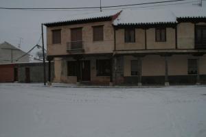 Las Casitas de Papel v zimě
