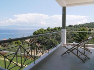 Paesaggio naturale nelle vicinanze della villa