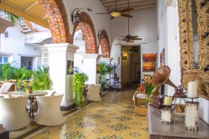 Posezení v ubytování Hotel Boutique Don Pepe