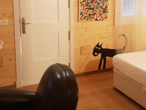 Łóżko lub łóżka w pokoju w obiekcie Las casas de Colinas
