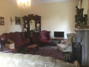 Posezení v ubytování Hartley House B&B